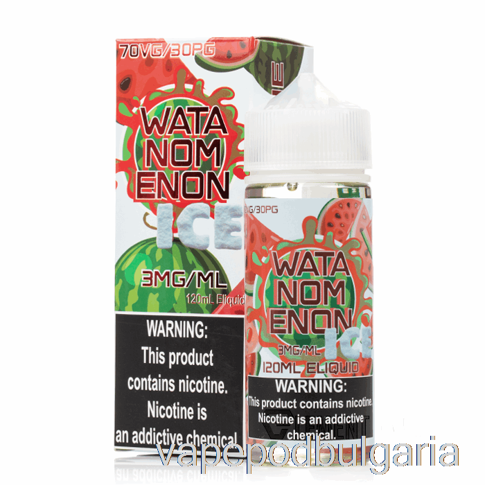 Vape Bulgaria Ice Watanomenon - Nomenon е-течности - 120ml 0mg